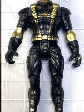 The Final Faction Alpha Team Sergeant Steel Limited Gold Elite 4" Action Figure